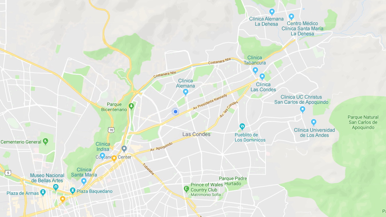 Clinicas de Santiago de Chile