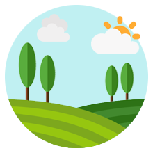 Vacaciones de invierno en el campo