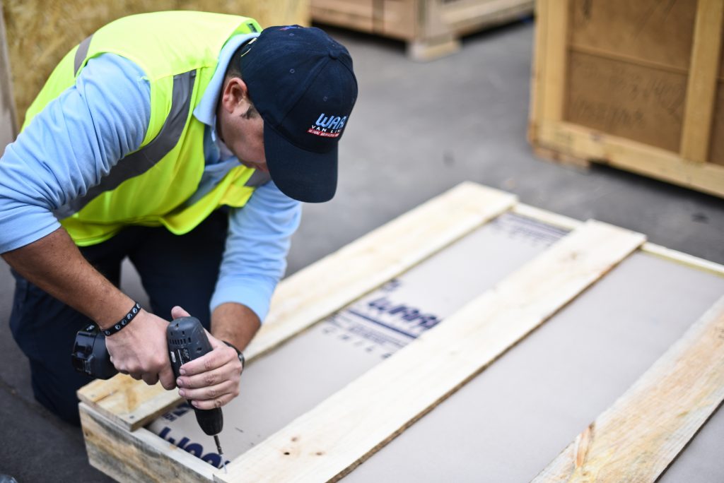 Cajas de madera para material de embalaje